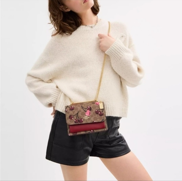 Coach Cherry Mini Klair Crossbody - Picture 5 of 5